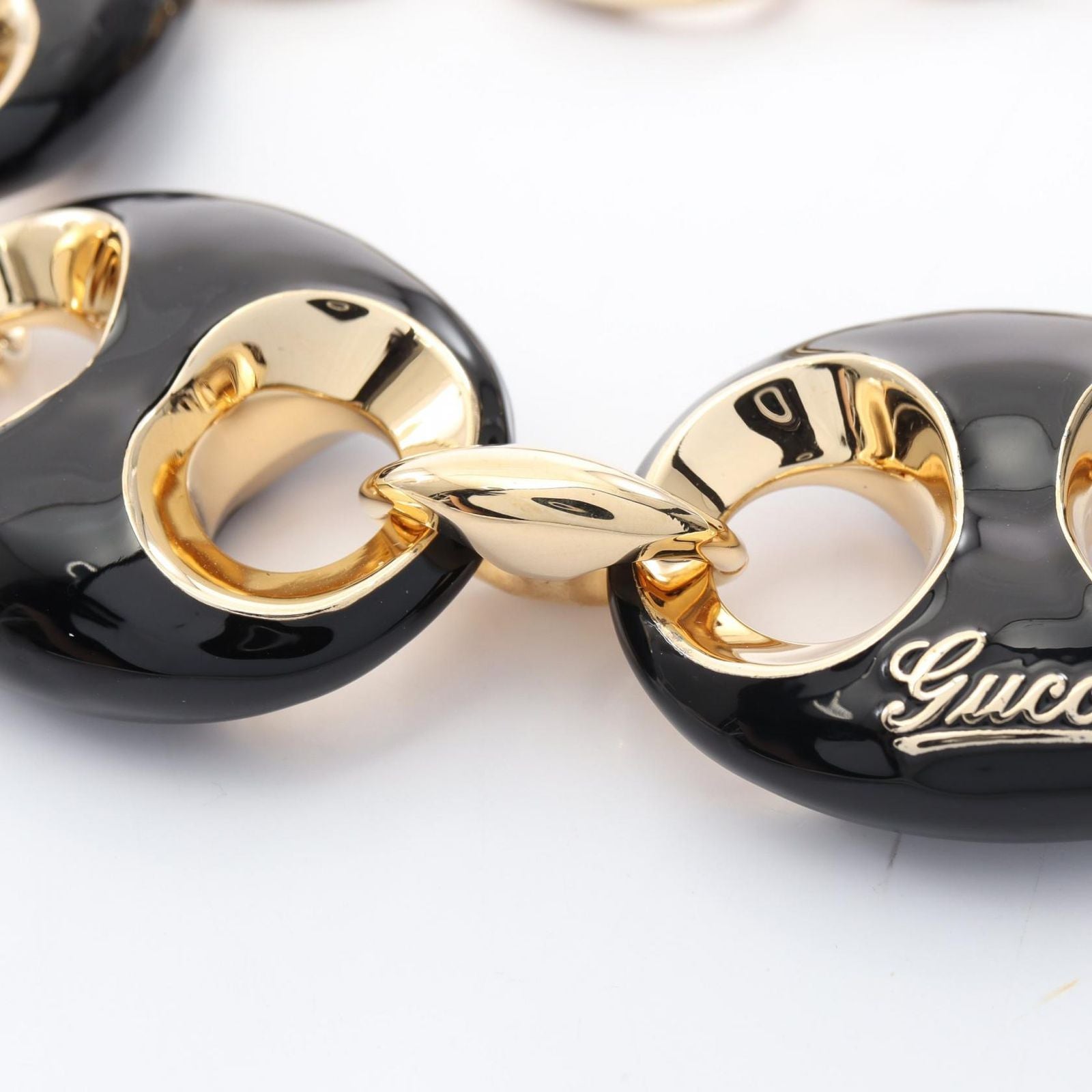 Gucci Necklace Marina Chain Black — view 5