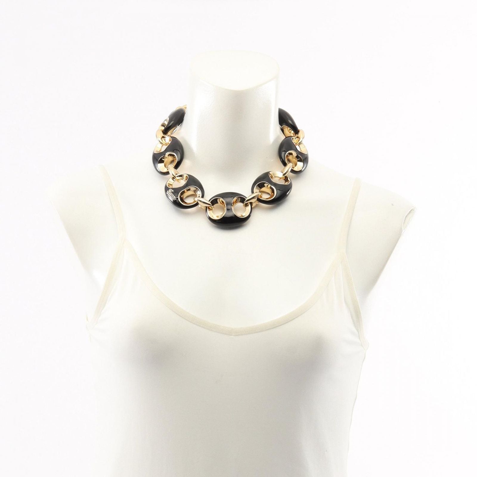 Gucci Necklace Marina Chain Black — view 4