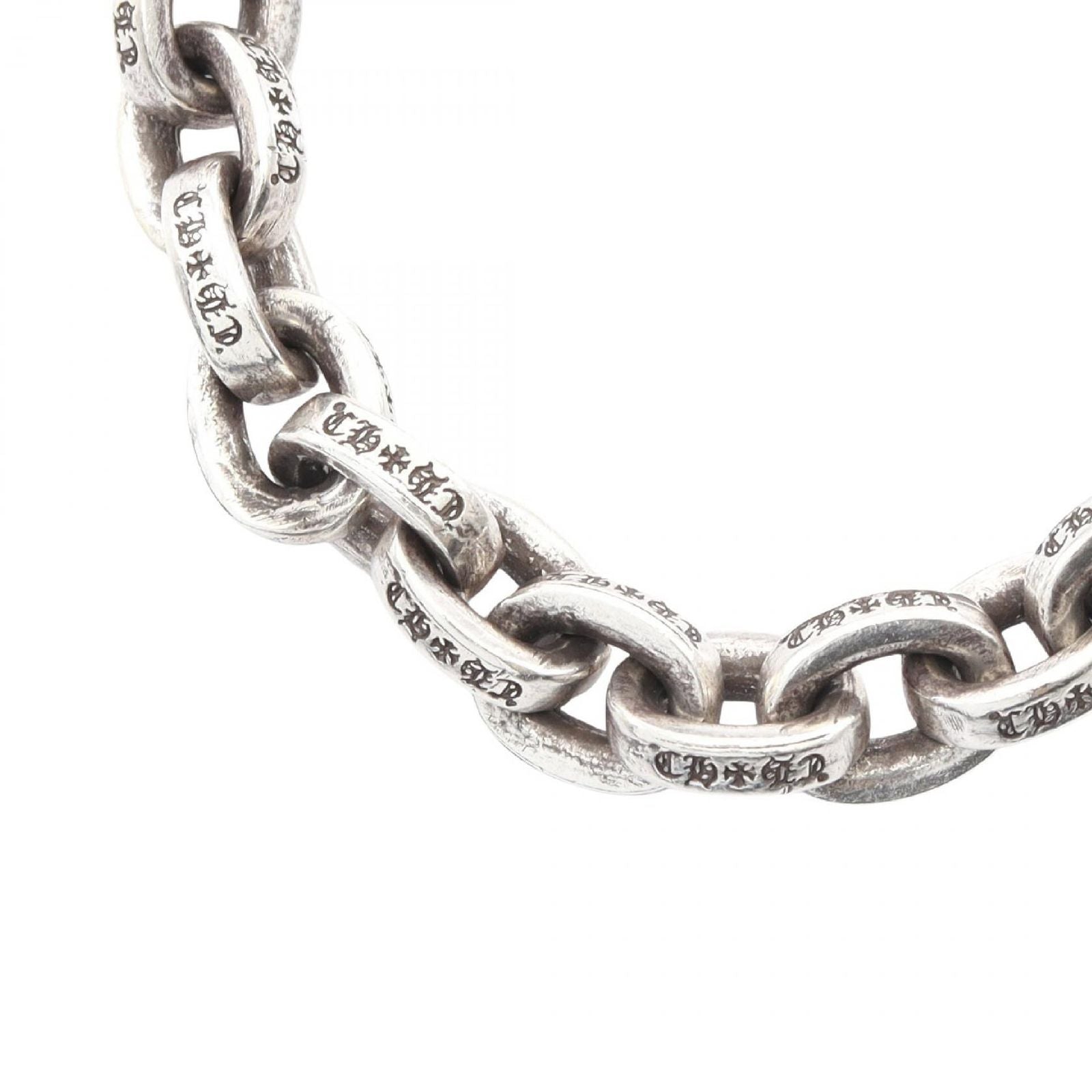 Chrome Hearts Bracelet Large Paper Chain 925 Sterling Silver — view 2
