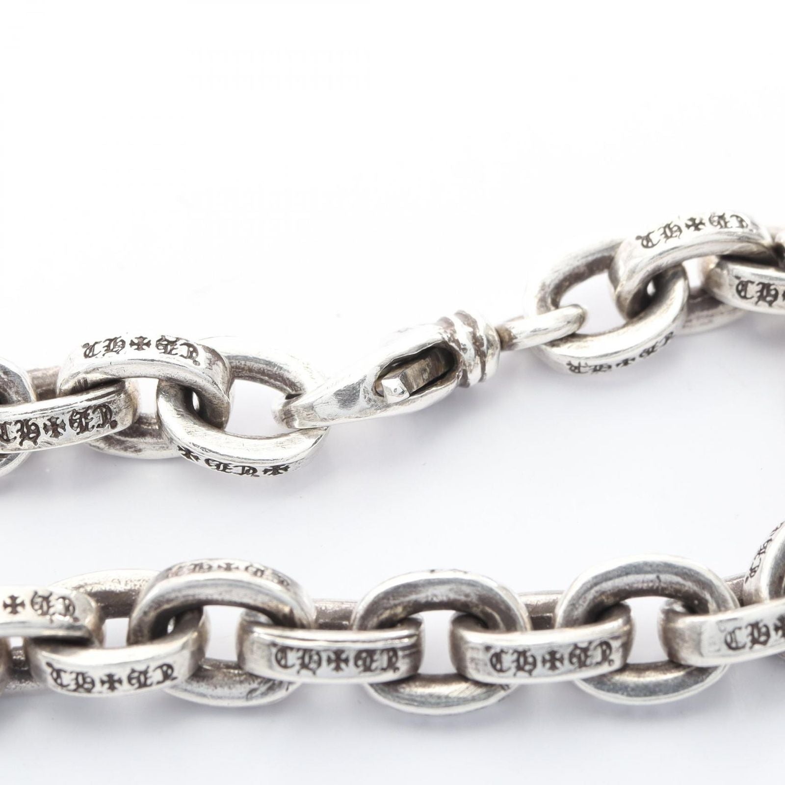 Chrome Hearts Bracelet Large Paper Chain 925 Sterling Silver — view 8