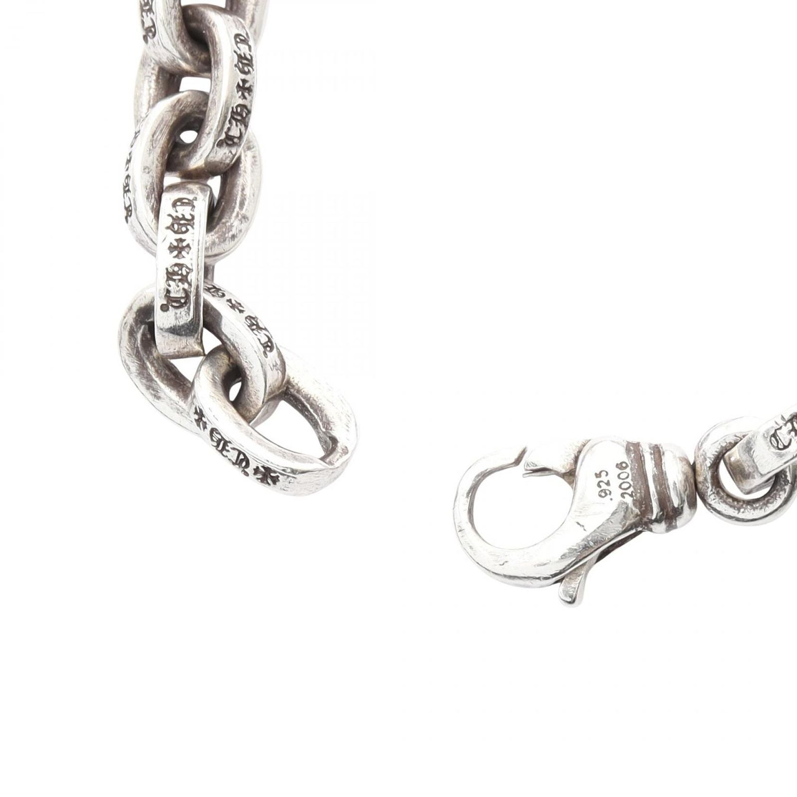 Chrome Hearts Bracelet Large Paper Chain 925 Sterling Silver — view 4