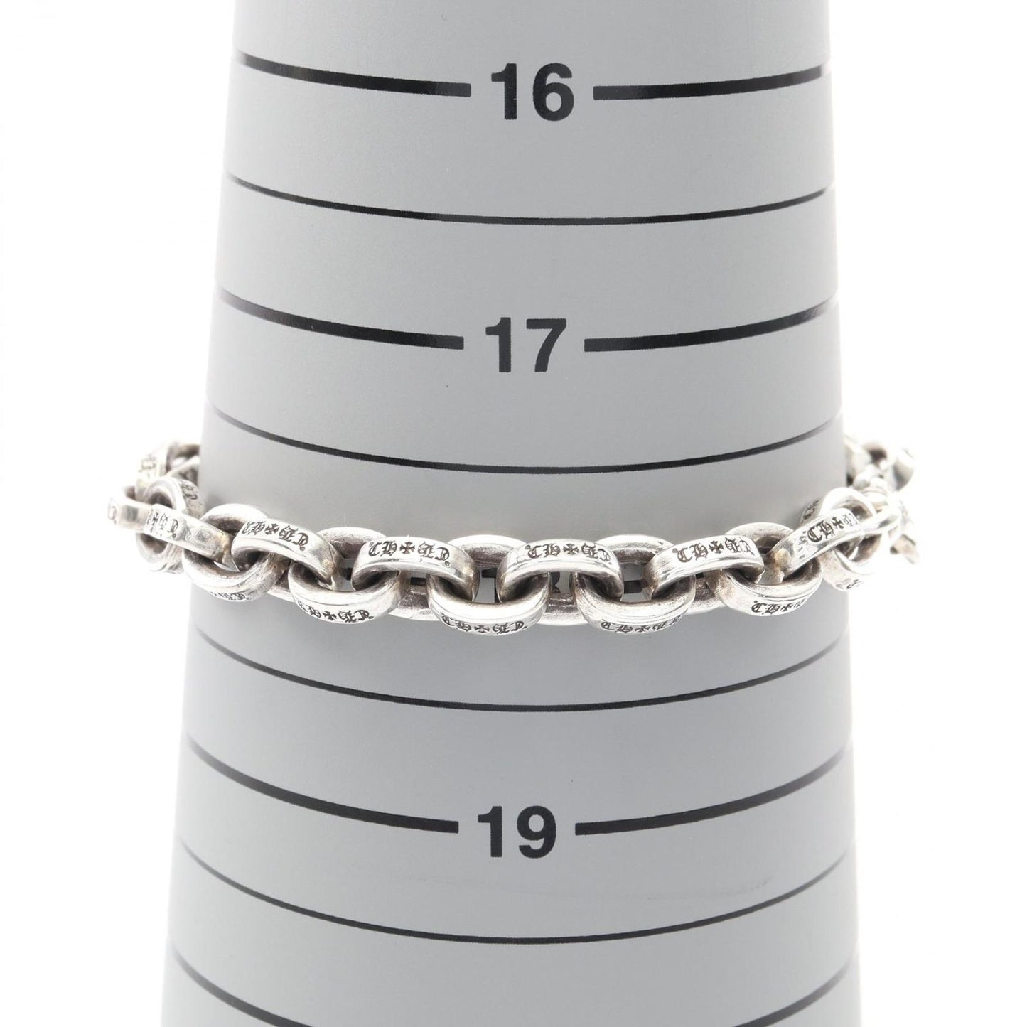 Chrome Hearts Bracelet Large Paper Chain 925 Sterling Silver — view 6