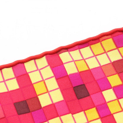 Hermes Scarf Fringe Mosaique AU 24 Pattern Silk Twist — view 4