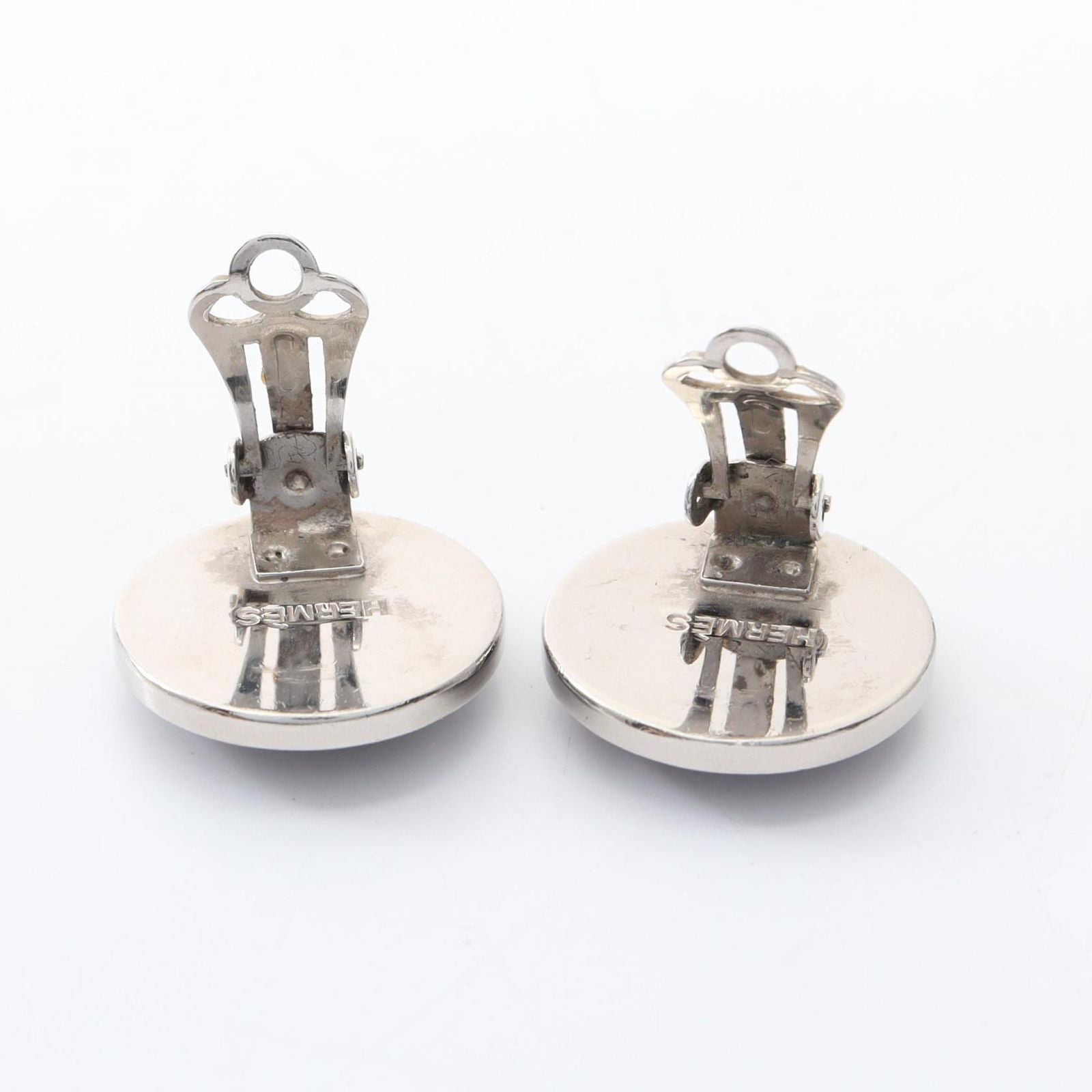 Hermes Earrings Eclipse Stainless Steel — view 6