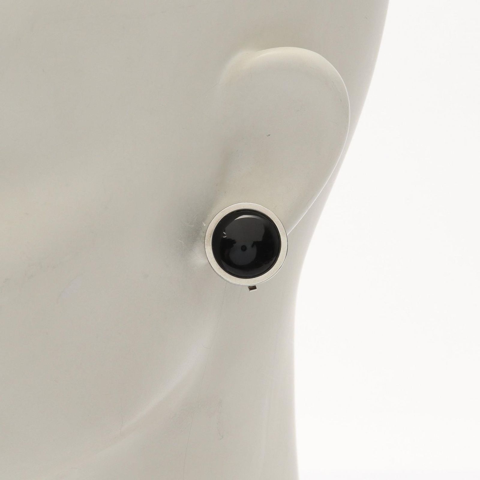 Hermes Earrings Eclipse Stainless Steel — view 4
