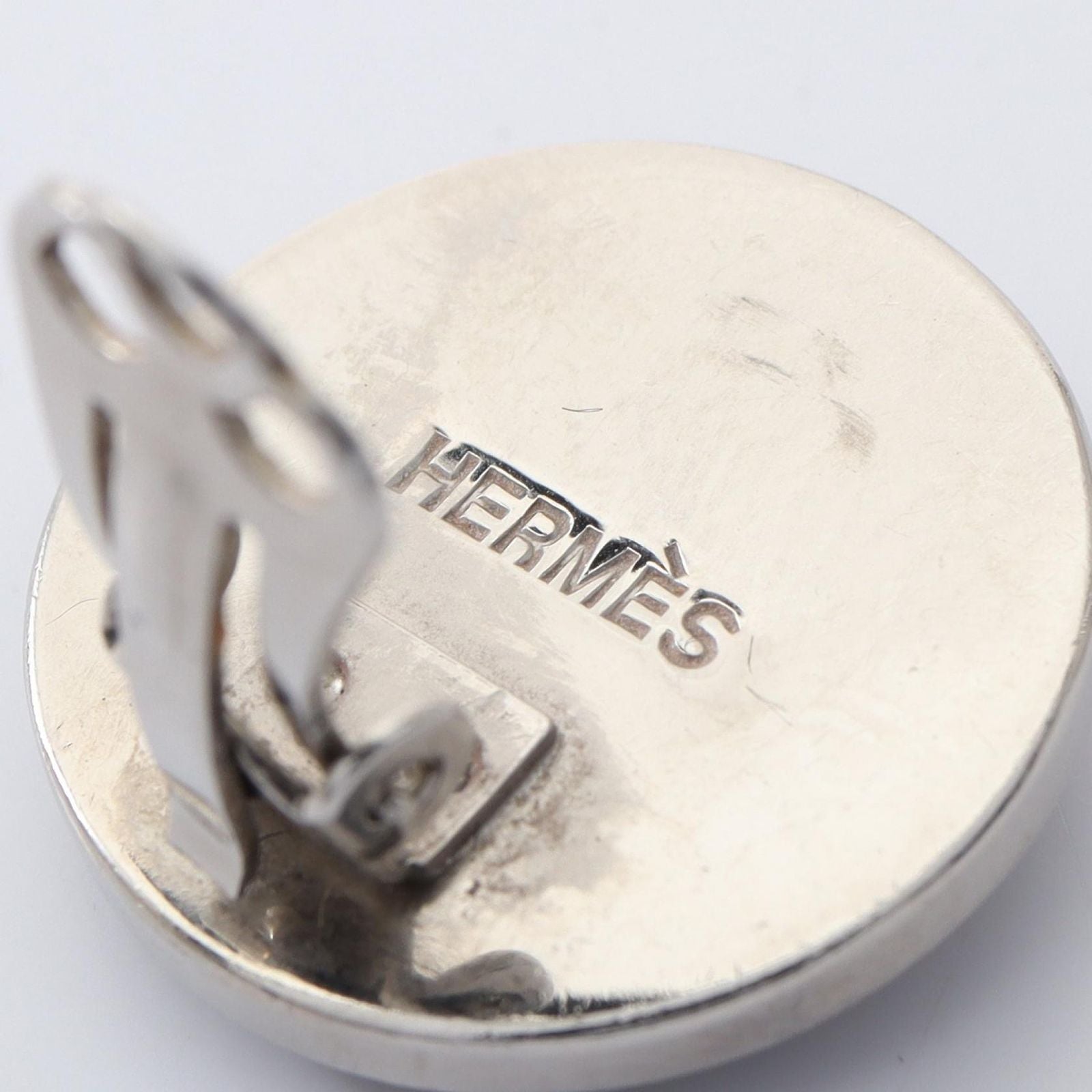 Hermes Earrings Eclipse Stainless Steel — view 3