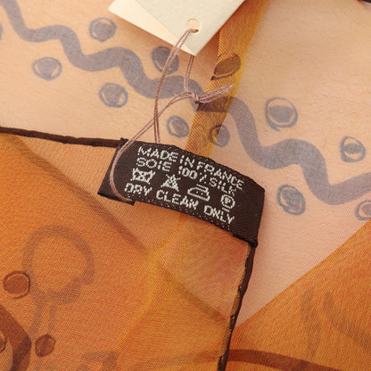 Hermes Scarf Petit Carre 45 a Votre Service Silk Mini — view 3