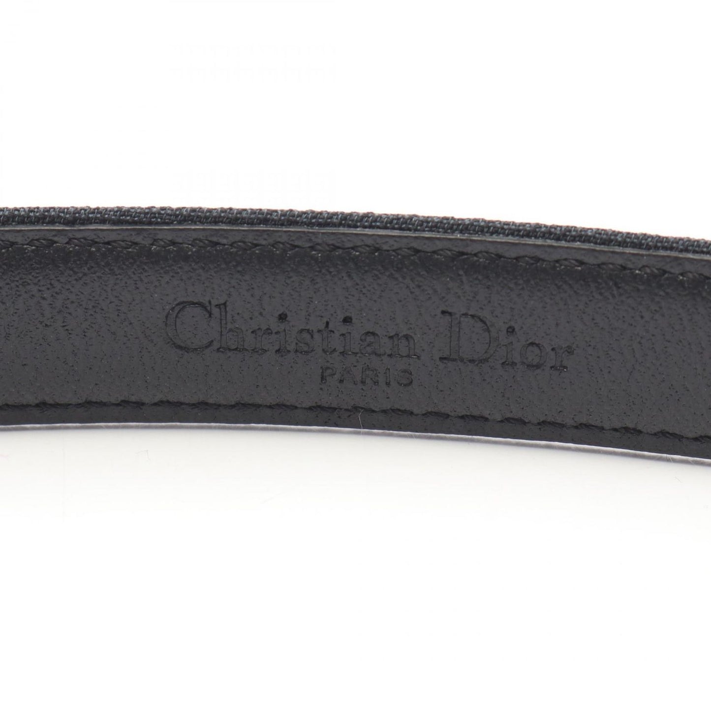 Dior Belt CD Logo Leather — view 4