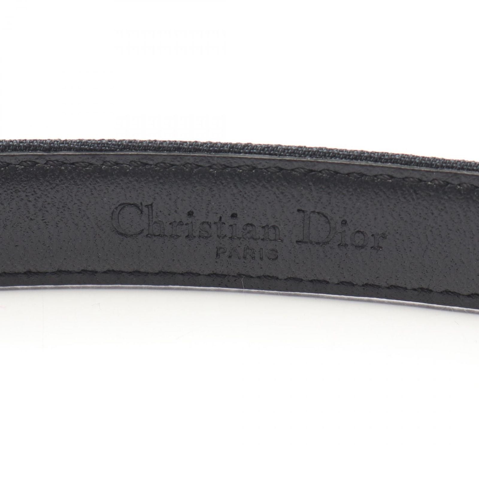 Dior Belt CD Logo Leather — view 4