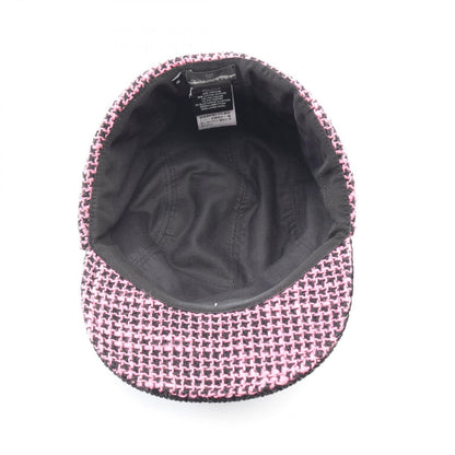 Chanel Cap CC Logo Tweed Corduroy Cap Hat — view 3
