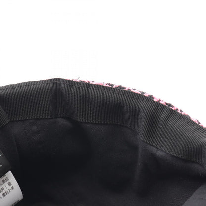 Chanel Cap CC Logo Tweed Corduroy Cap Hat — view 8