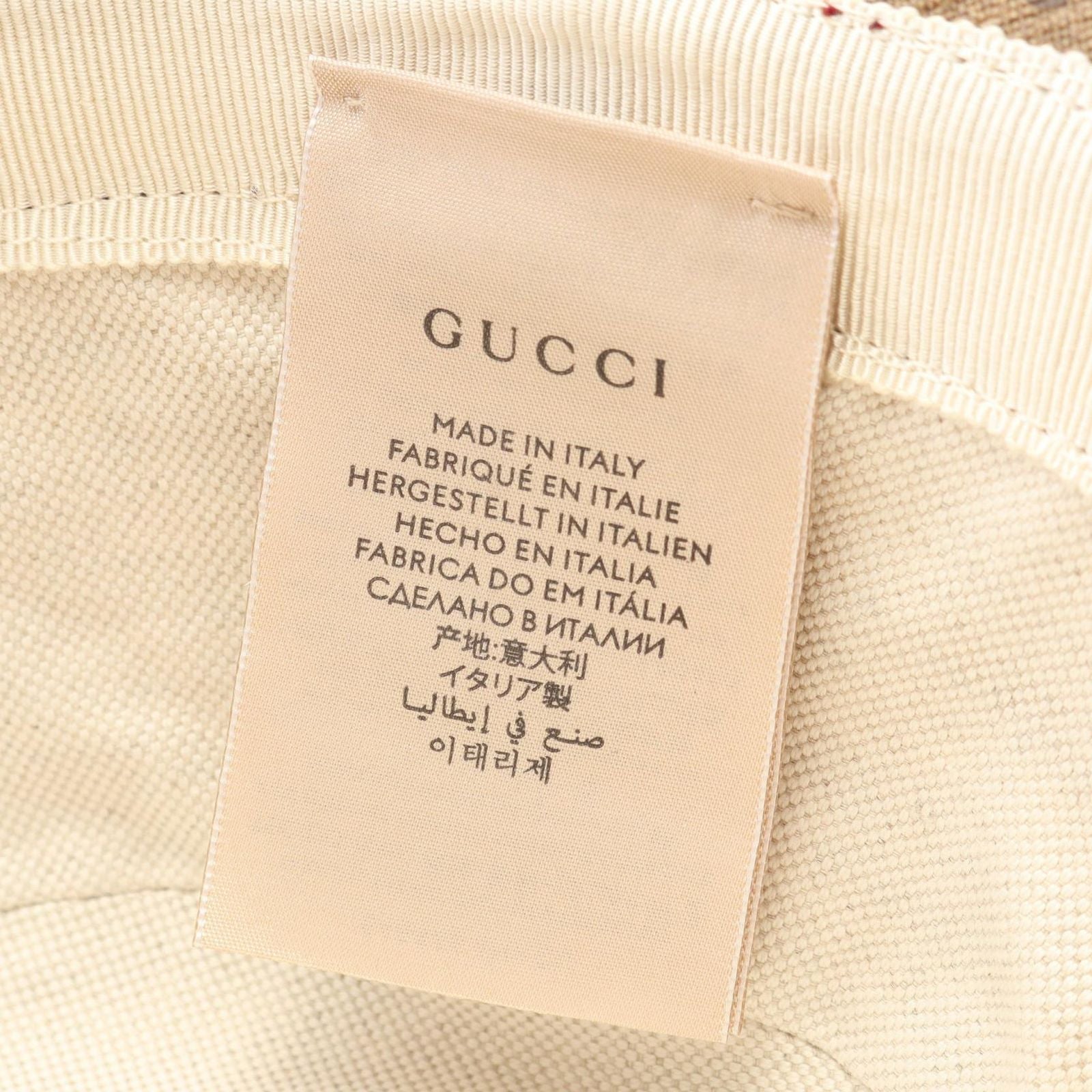 Gucci Hat Doraemon Leather Bucket Hat — view 6