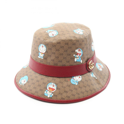 Gucci Hat Doraemon Leather Bucket Hat — view 2