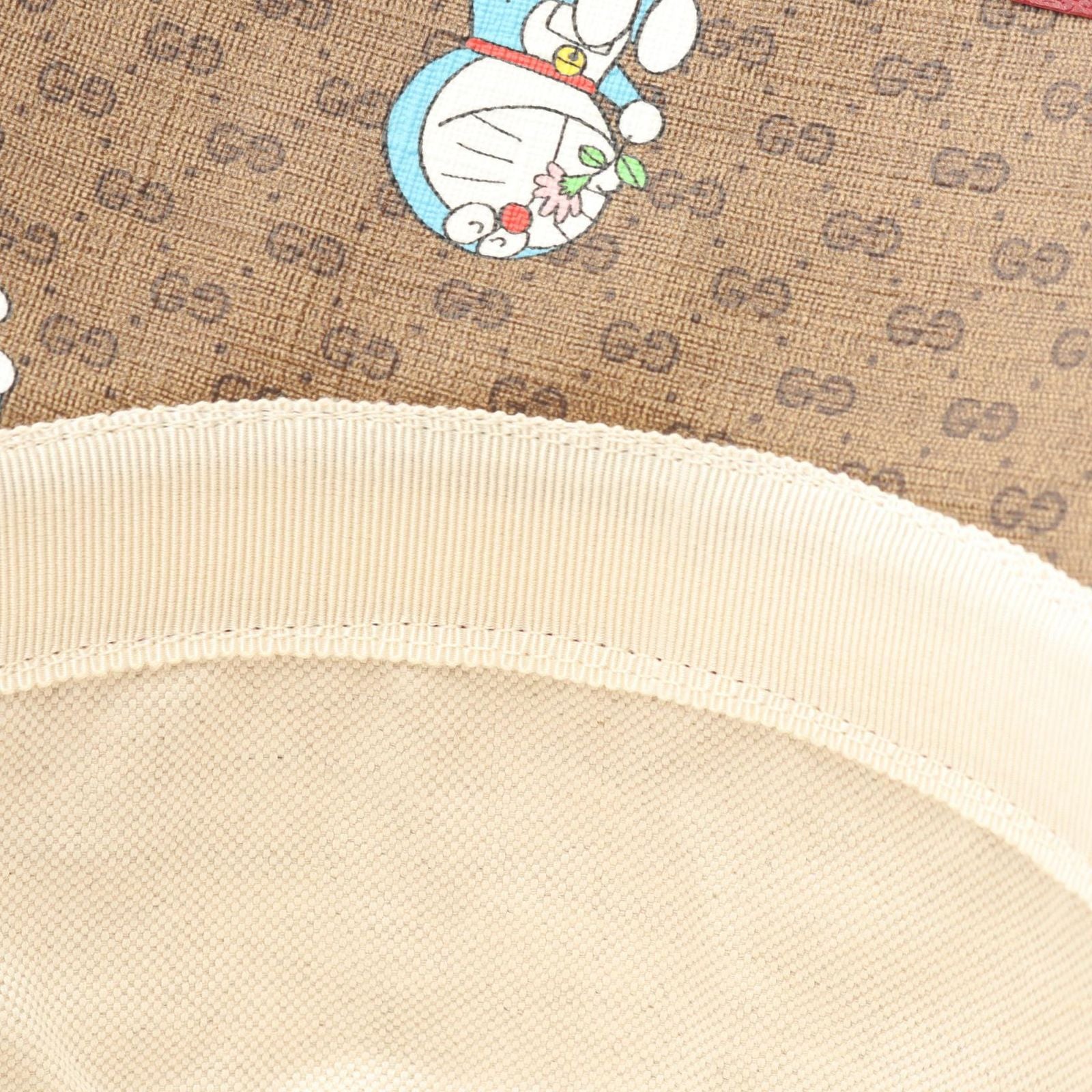 Gucci Hat Doraemon Leather Bucket Hat — view 8