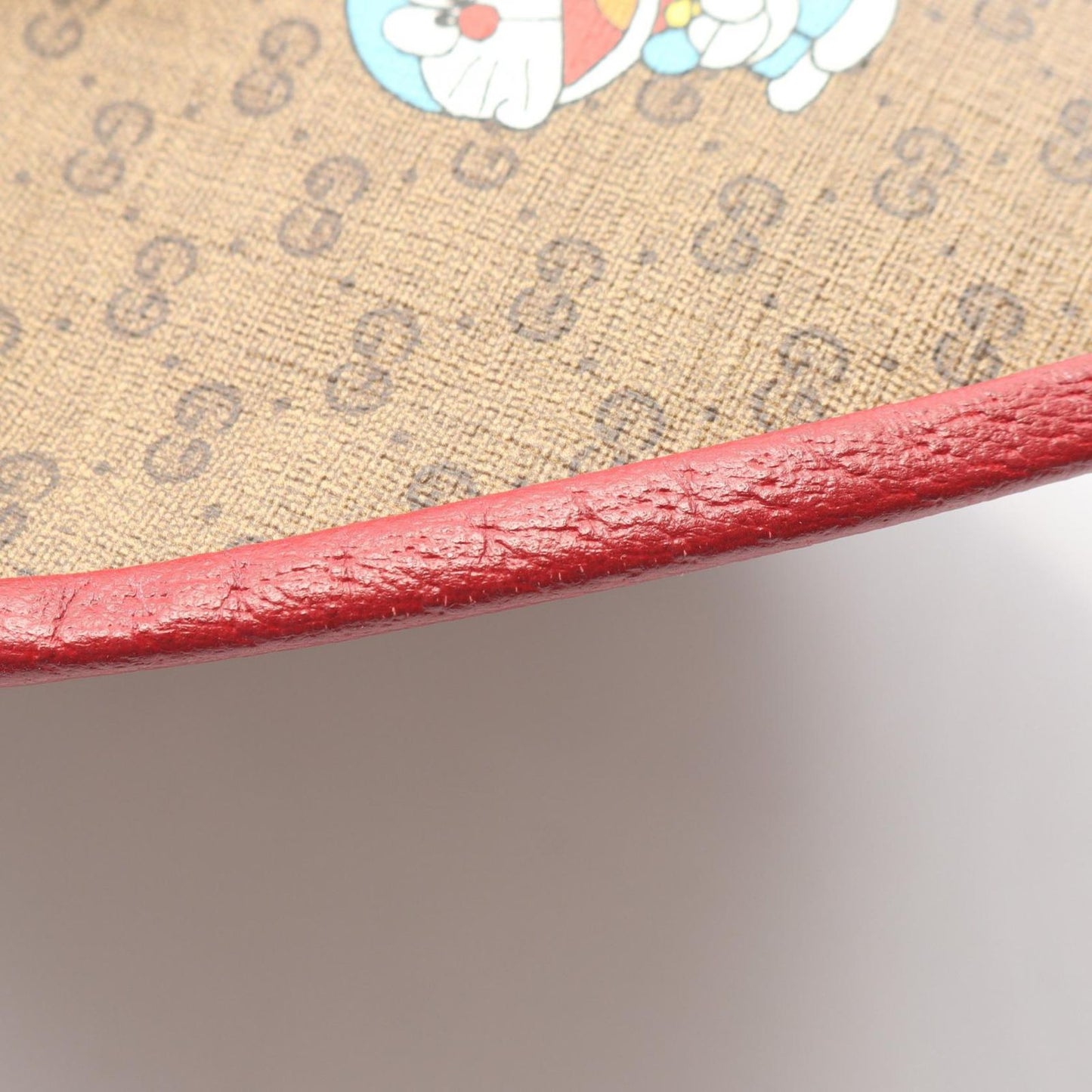 Gucci Hat Doraemon Leather Bucket Hat — view 7