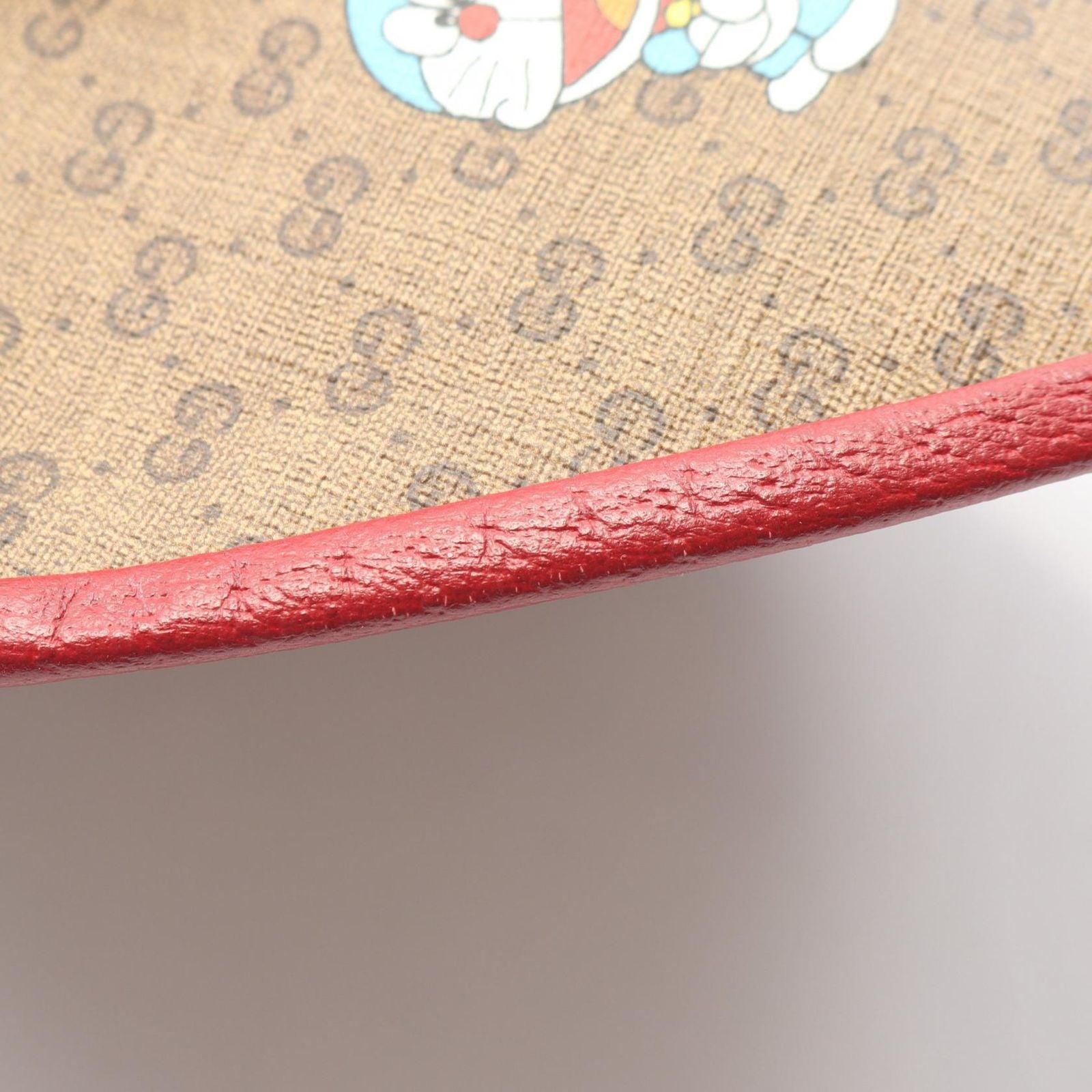Gucci Hat Doraemon Leather Bucket Hat — view 7