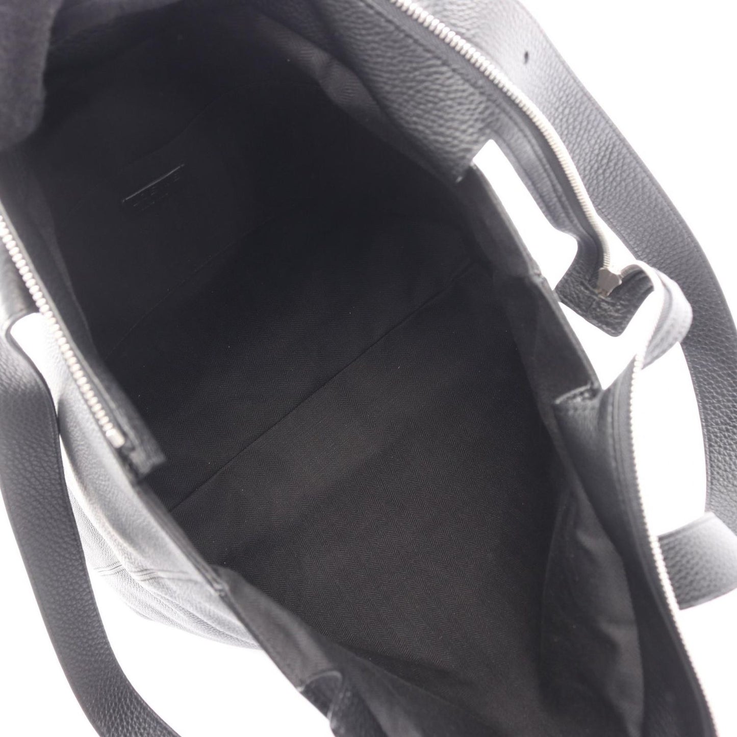 Loewe Tote Loop Zip Black Leather — view 3