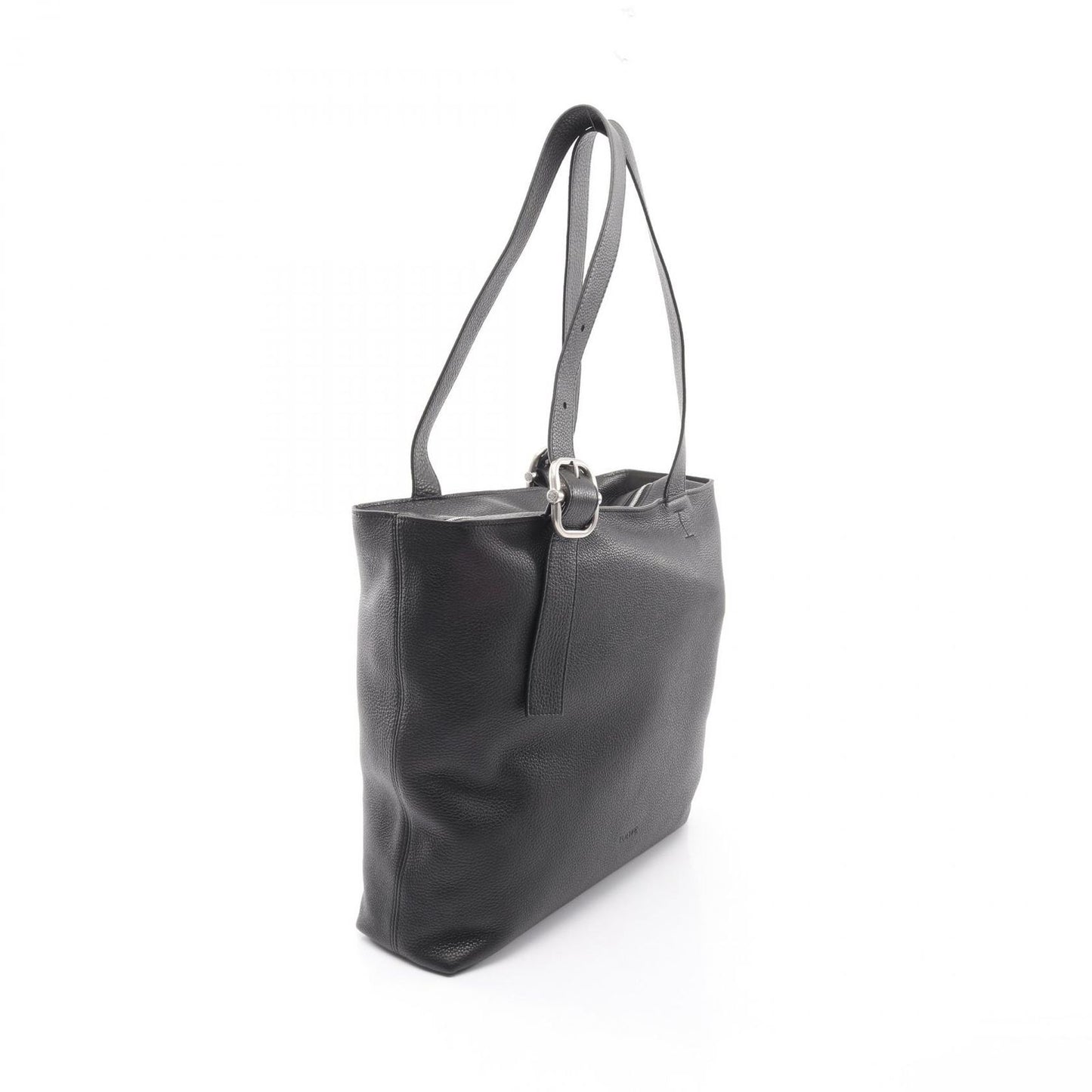 Loewe Tote Loop Zip Black Leather — view 2