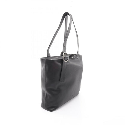 Loewe Tote Loop Zip Black Leather — view 2