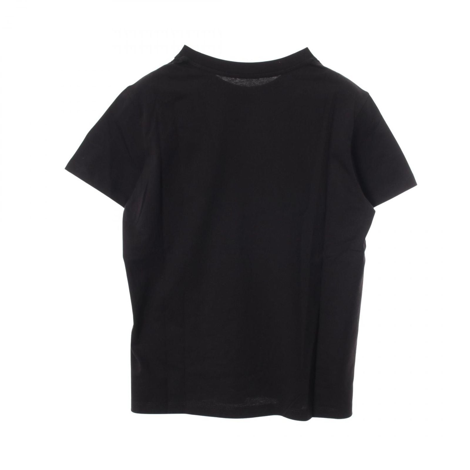Moncler Short Sleeve T-Shirt Black Cotton — view 2