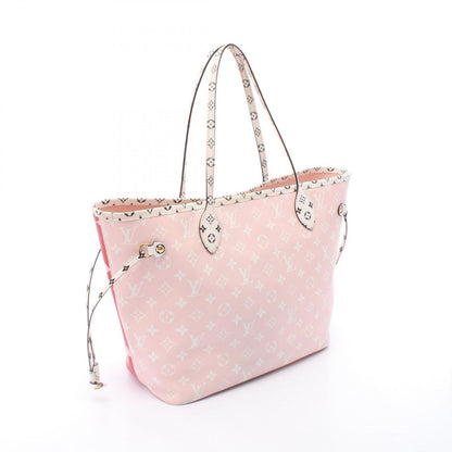 Louis Vuitton Tote Neverfull MM Red Pink Canvas — view 2