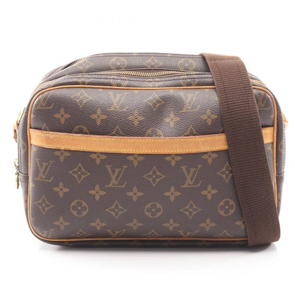 Louis Vuitton Shoulder Bag Reporter PM Canvas Leather