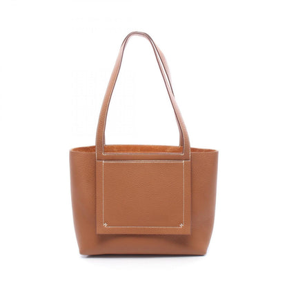Hermes Tote Cover Series 31 Gold Leather