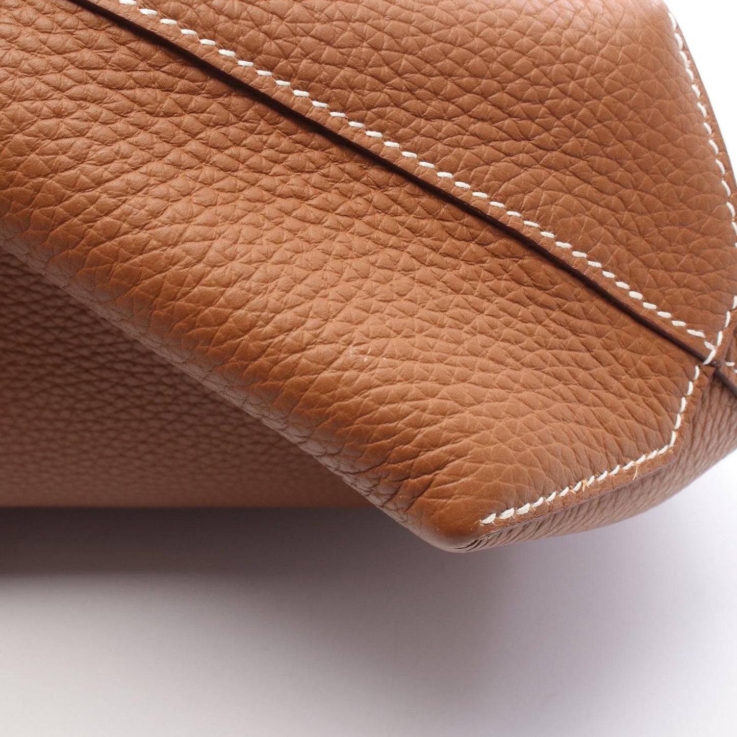 Hermes Tote Cover Series 31 Gold Leather — view 7