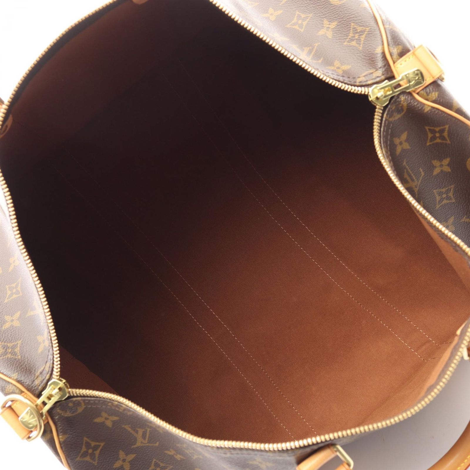 Louis Vuitton Boston Bag Keepall Bandouliere 50 2-Way Canvas Leather — view 3