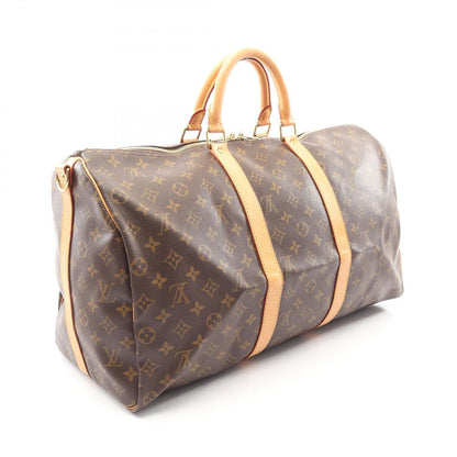 Louis Vuitton Boston Bag Keepall Bandouliere 50 2-Way Canvas Leather — view 2