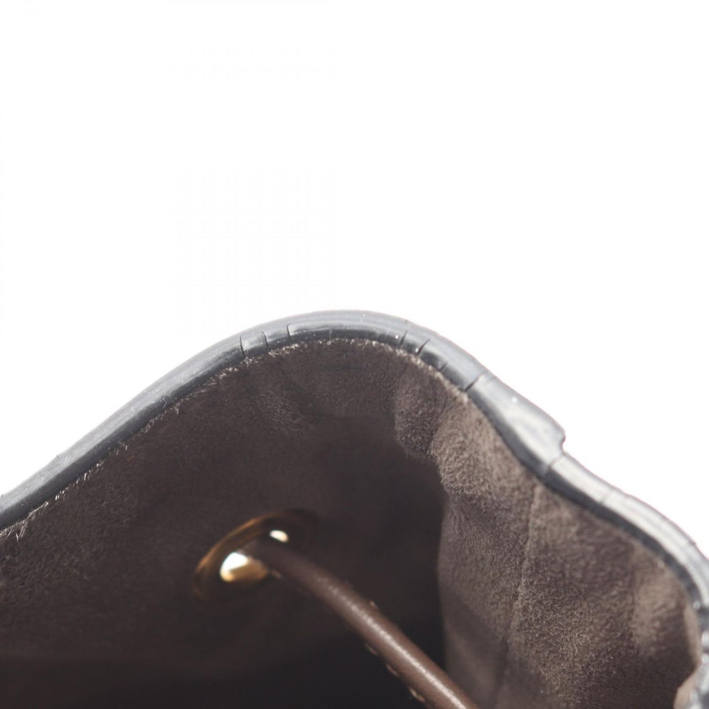 Fendi Shoulder Bag Montresor Black Red Leather — view 6