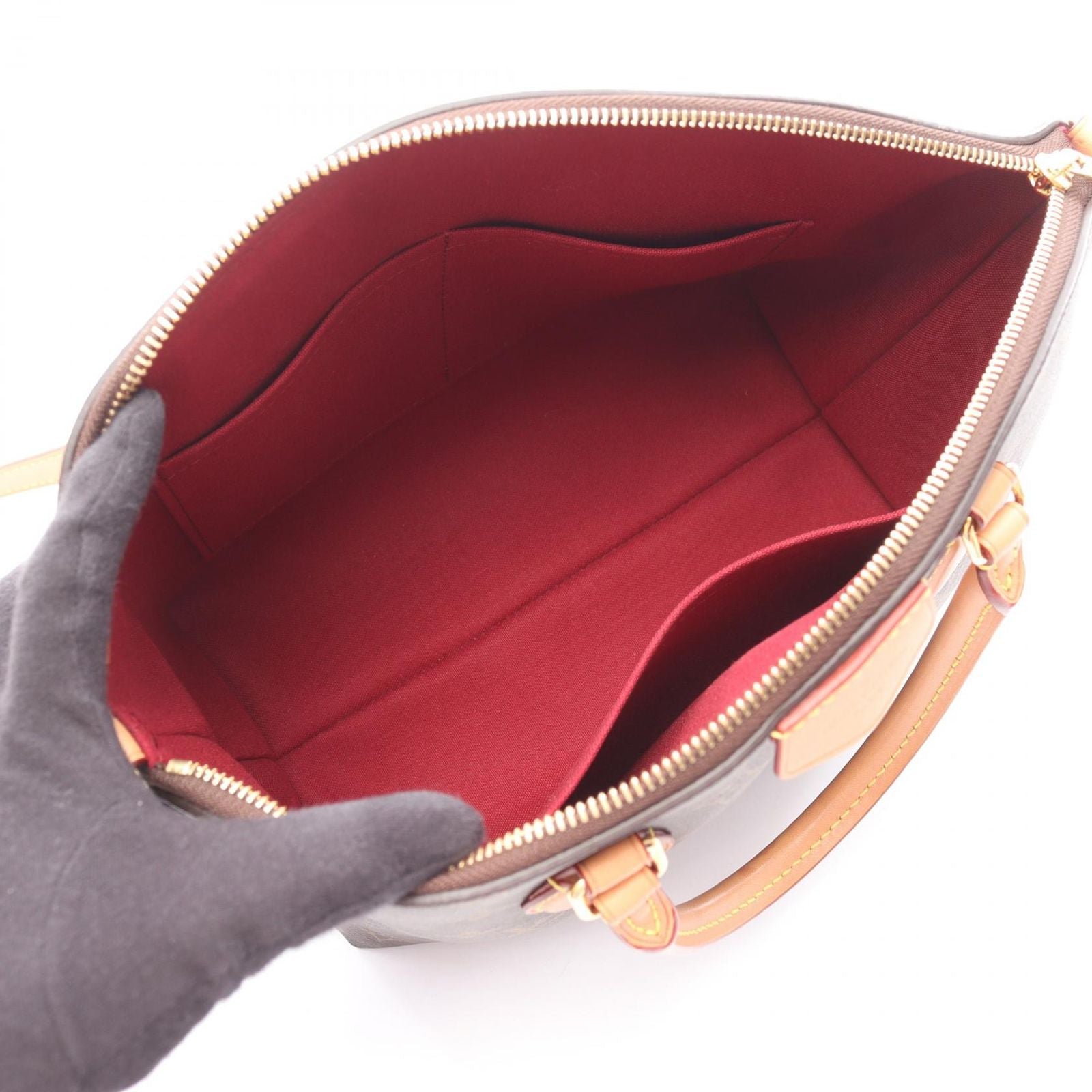 Louis Vuitton Handbag Boetie NM PM 2-Way Canvas Leather — view 3