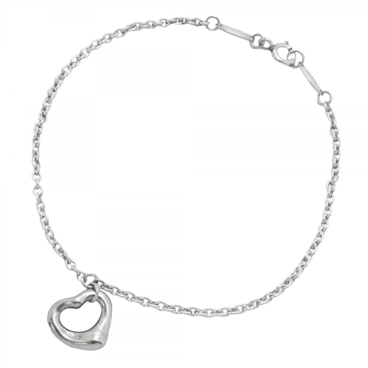 Tiffany & Co Bracelet Open Heart 925 Sterling Silver
