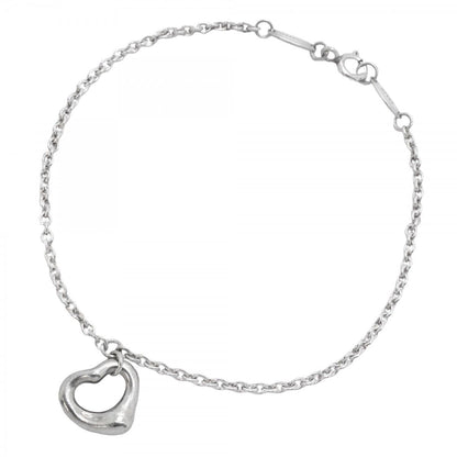 Tiffany & Co Bracelet Open Heart 925 Sterling Silver