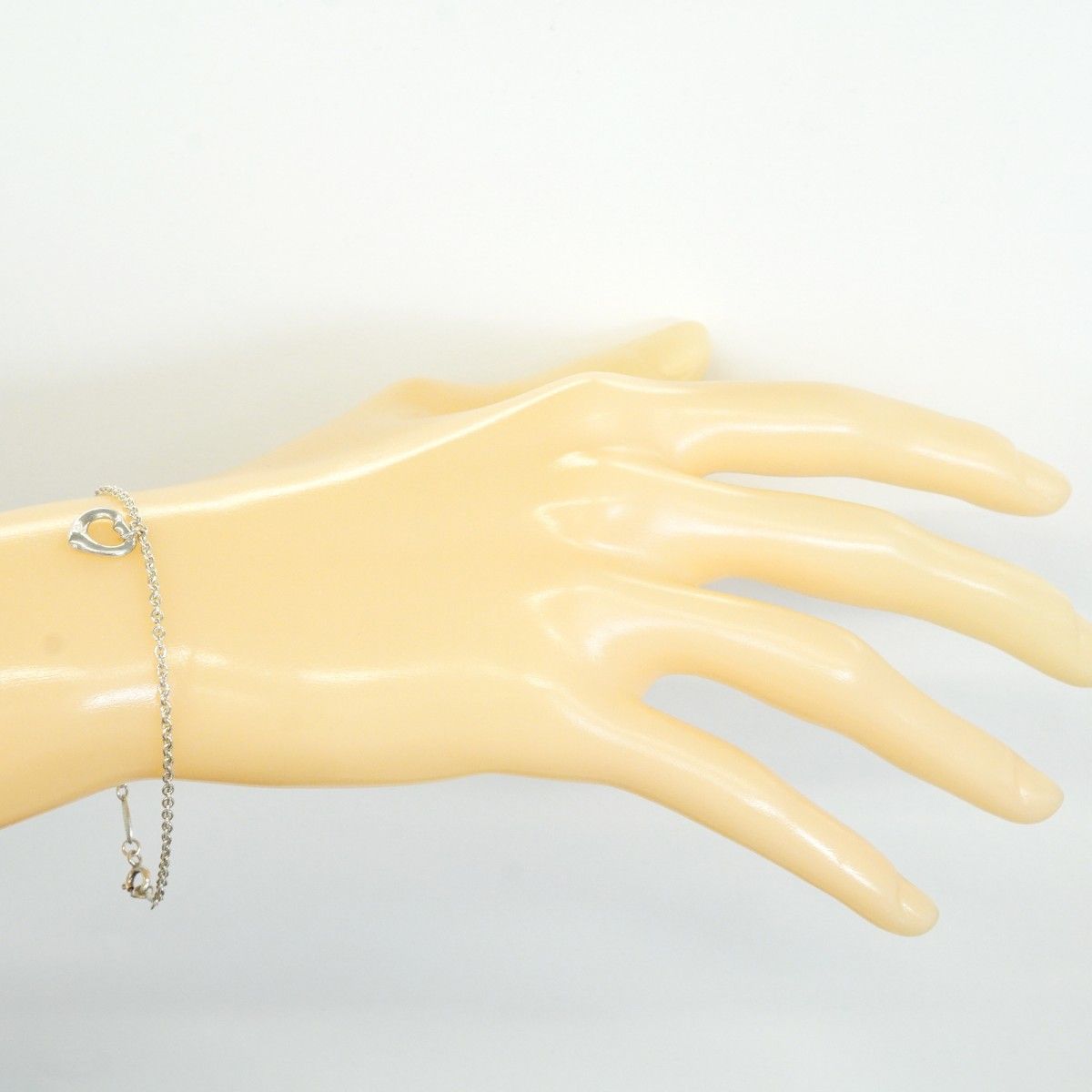 Tiffany & Co Bracelet Open Heart 925 Sterling Silver — view 6