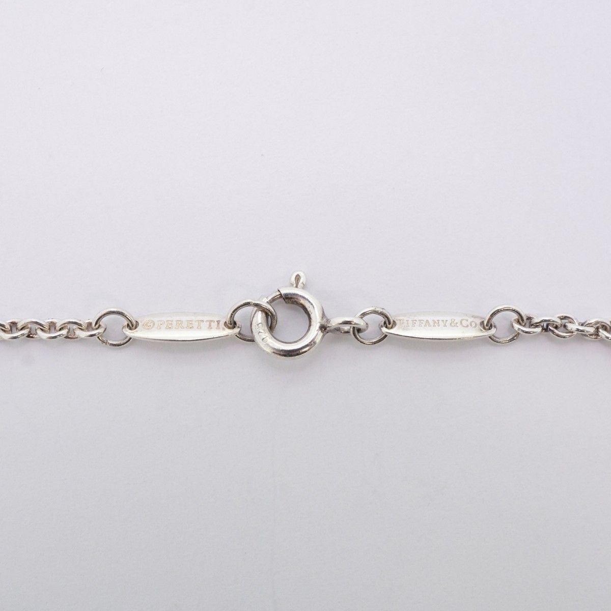 Tiffany & Co Bracelet Open Heart 925 Sterling Silver — view 4