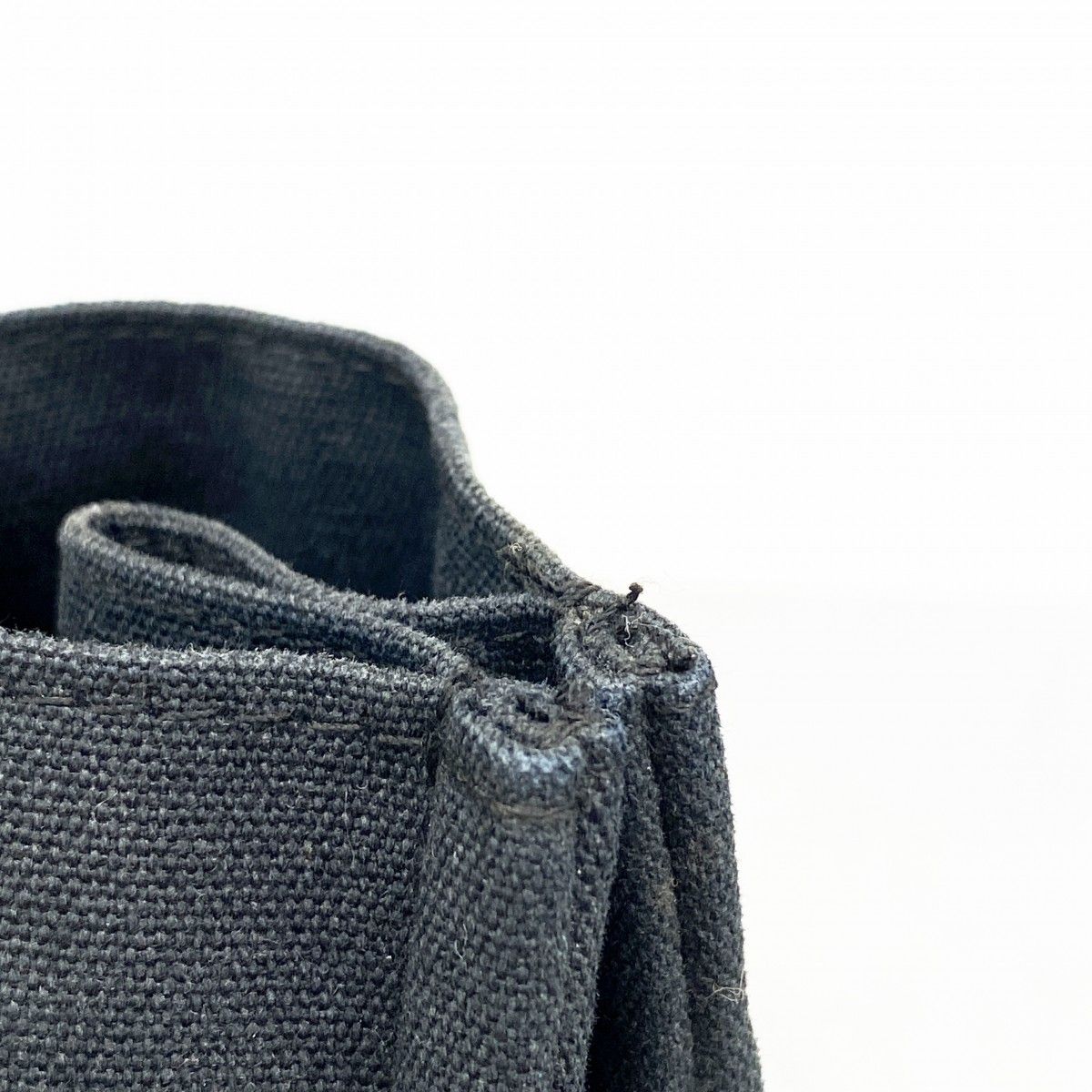 Hermes Tote Fourre Tout MM Canvas Black Silver — view 7