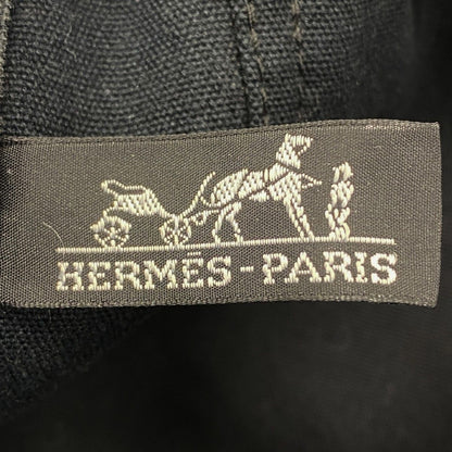 Hermes Tote Fourre Tout MM Canvas Black Silver — view 5