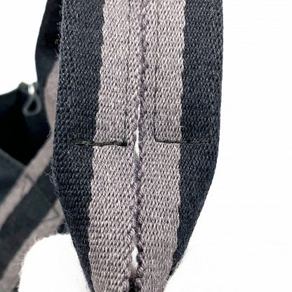 Hermes Tote Fourre Tout MM Canvas Black Silver — view 9