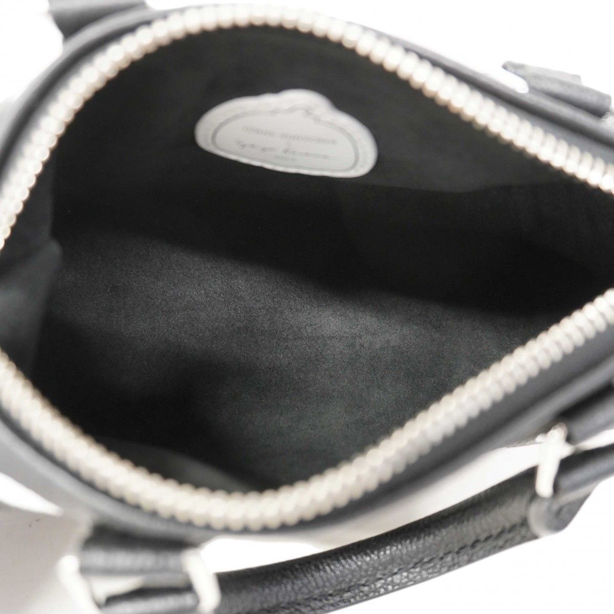Louis Vuitton Handbag Monogram Empreinte LV Yk Nano Speedy White Noir 2-Way Bag — view 4