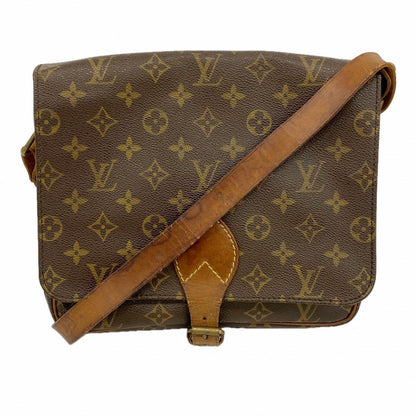 Louis Vuitton Shoulder Bag Monogram Carte Ciel GM Brown