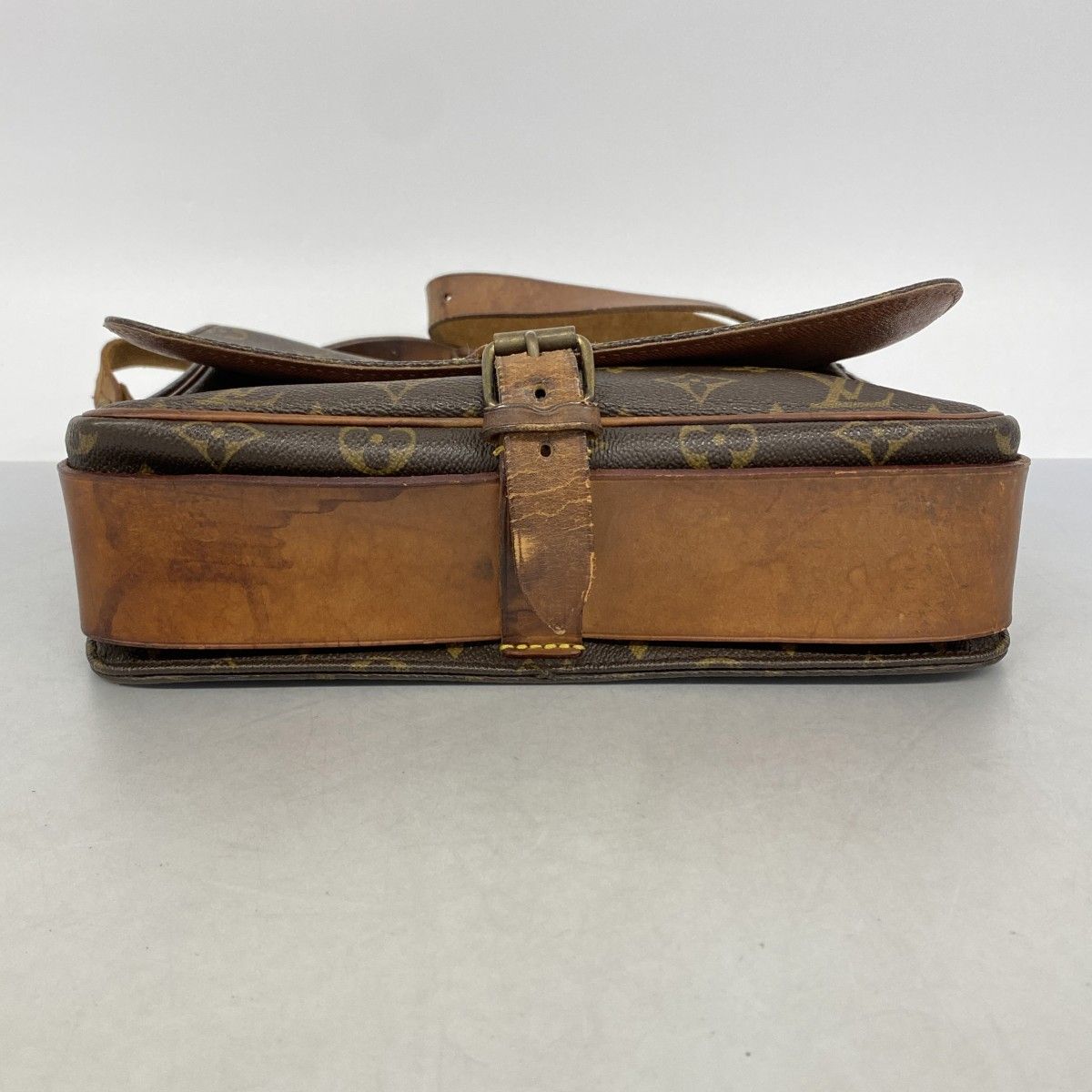 Louis Vuitton Shoulder Bag Monogram Carte Ciel GM Brown — view 3