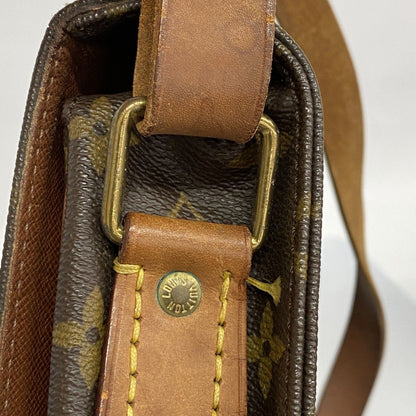 Louis Vuitton Shoulder Bag Monogram Carte Ciel GM Brown — view 6