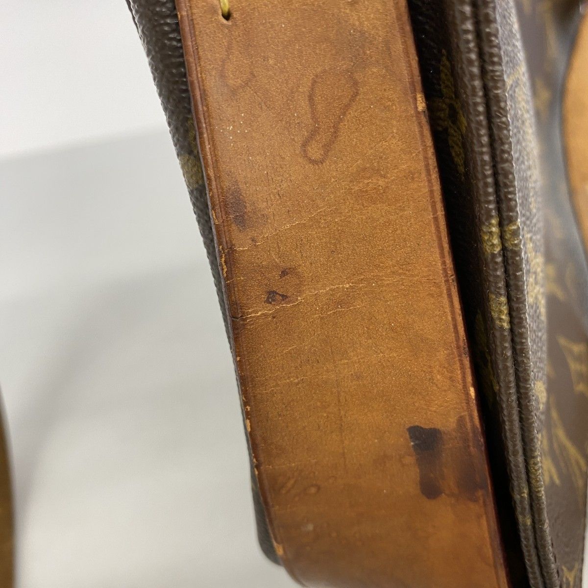 Louis Vuitton Shoulder Bag Monogram Carte Ciel GM Brown — view 9