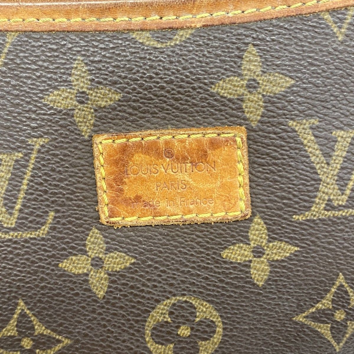 Louis Vuitton Shoulder Bag Monogram Saumur 35 Brown — view 5