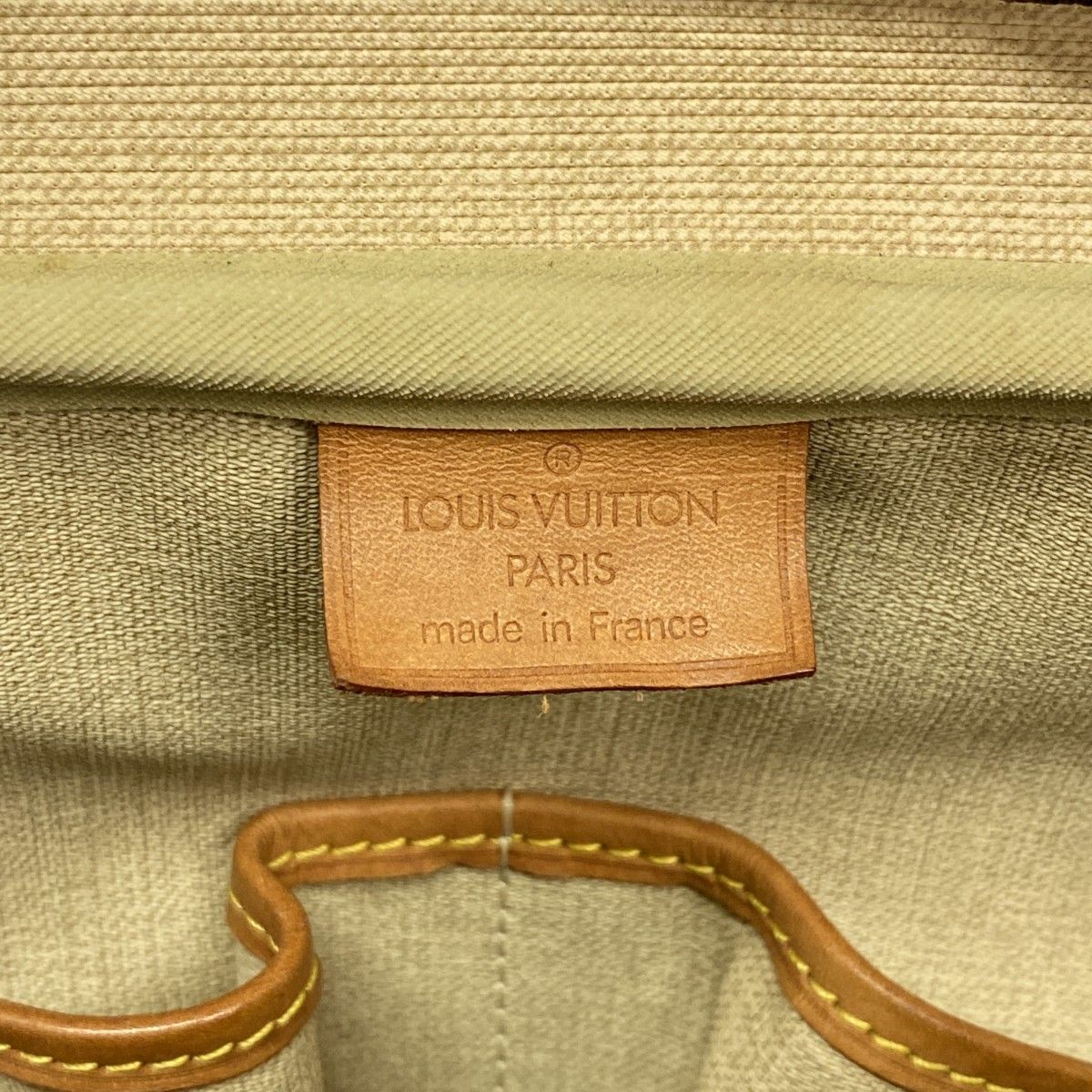 Louis Vuitton Handbag Monogram Deauville Brown — view 5