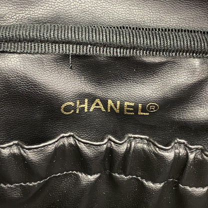 Chanel Vanity Bag Caviar Leather Black Gold — view 5
