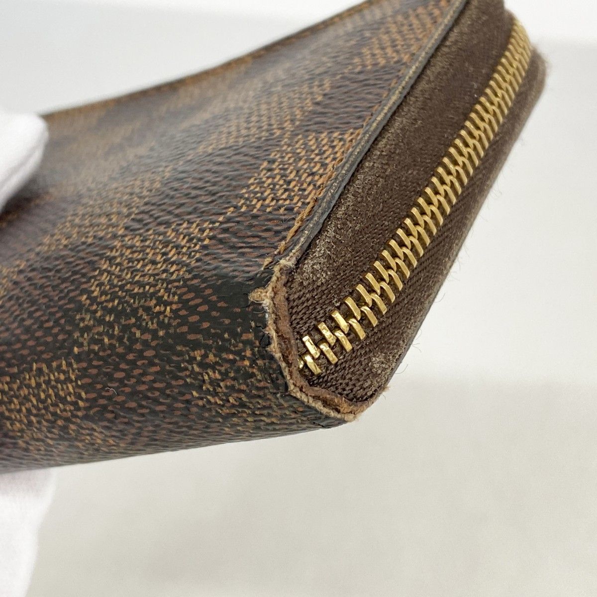 Louis Vuitton Coin Case Damier Zippy Purse Ebene — view 6