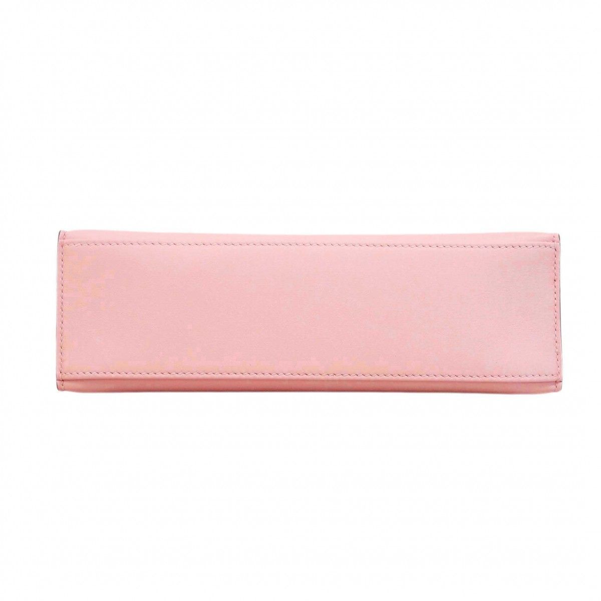 Hermes Handbag Pochette Kelly Swift Rose Sakura Silver — view 3
