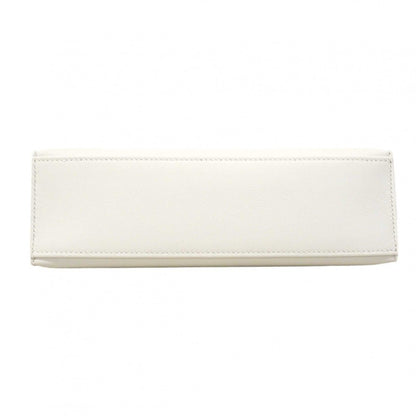 Hermes Handbag Pochette Kelly Swift New White Gold — view 3